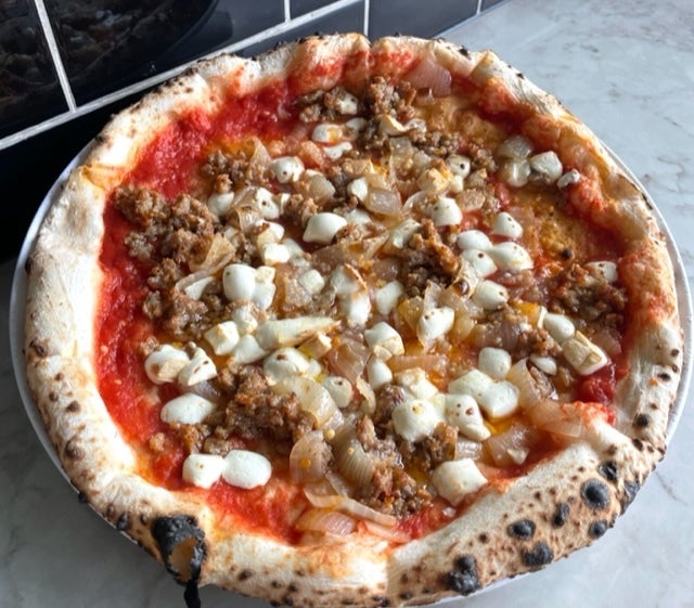 Sausage & Onion Pizza