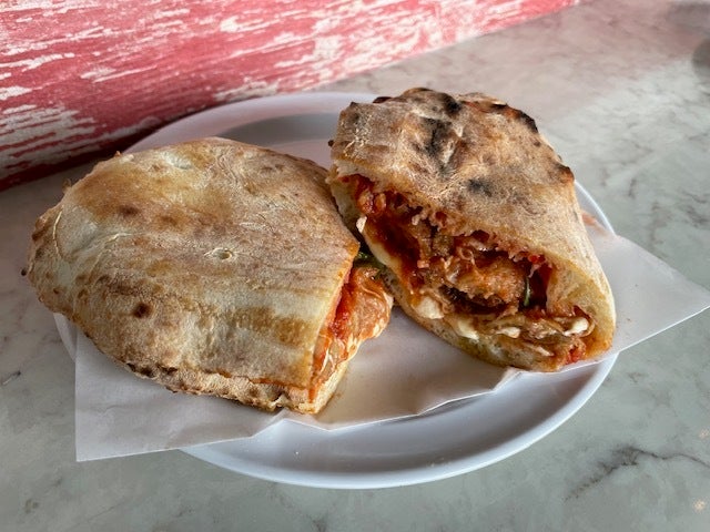 Eggplant Parm Panino