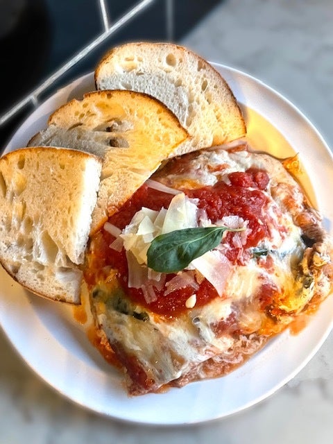 Homemade Eggplant Parmesan
