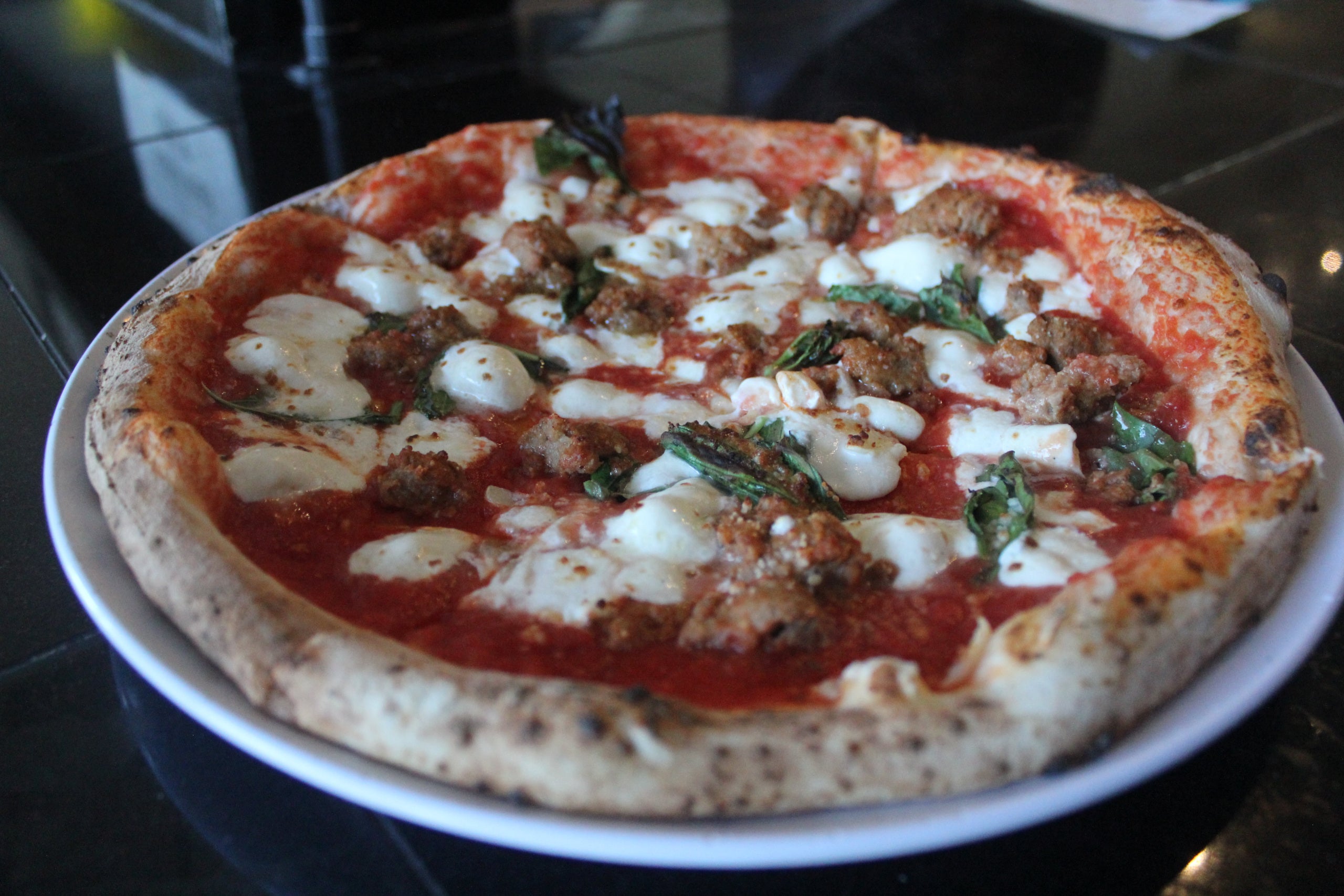Meatball Pizza