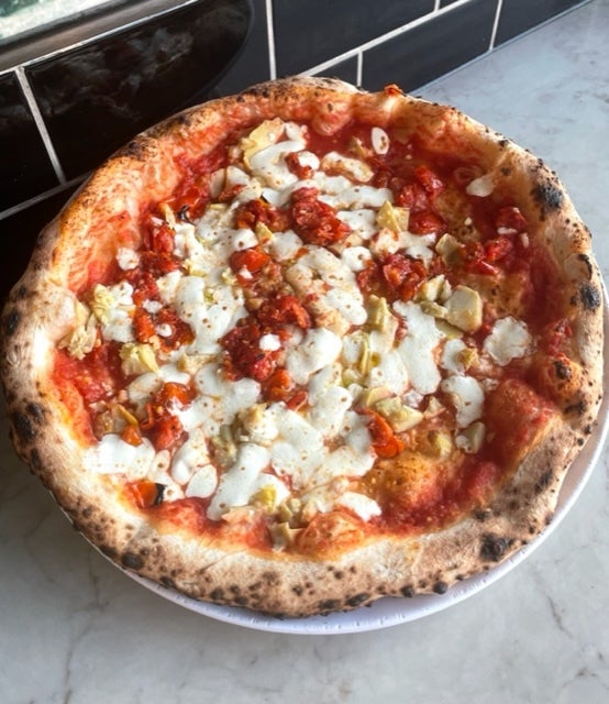 Tomato Artichoke Pizza