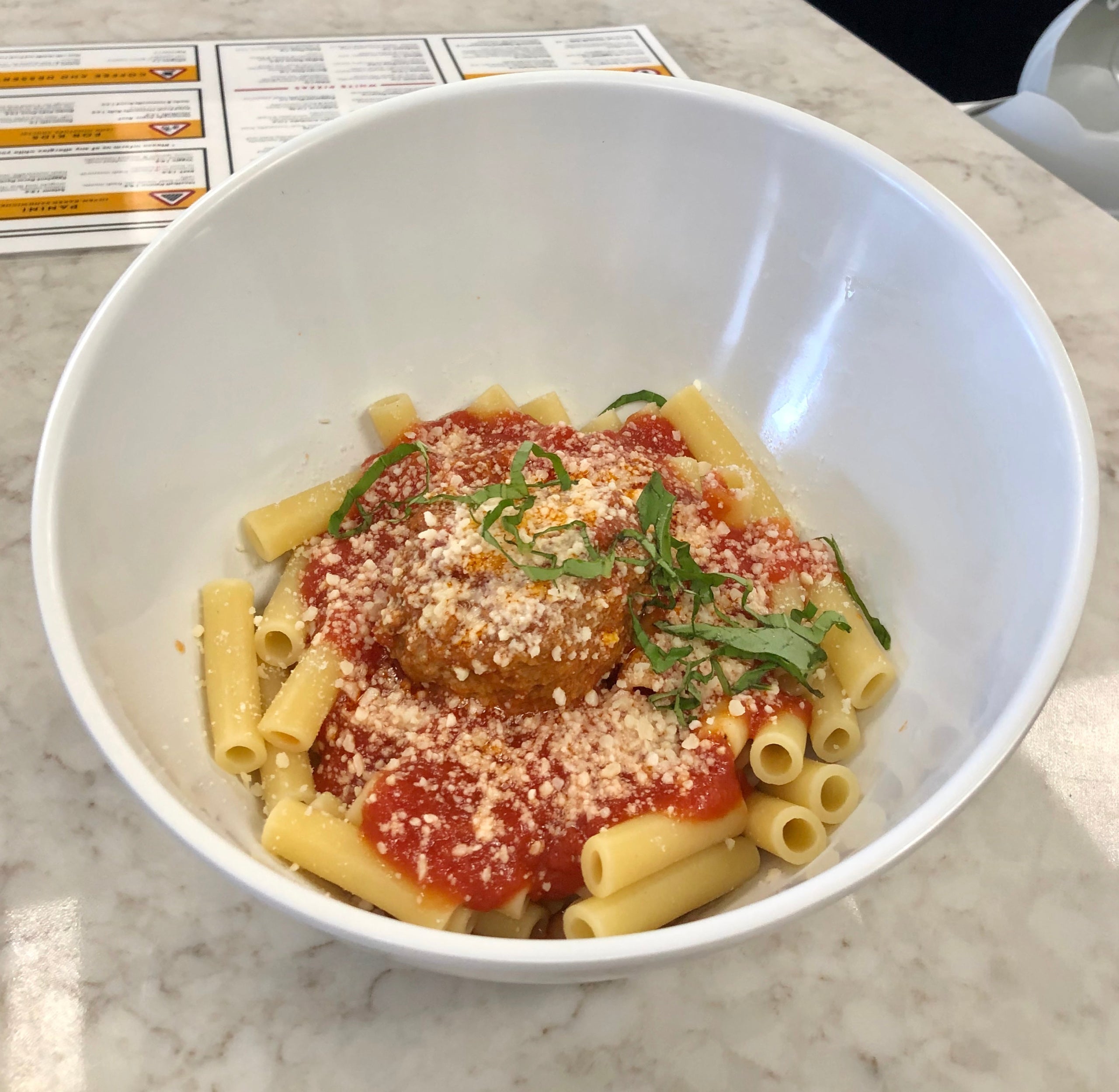 Pasta with Meatballs (Adult size)
